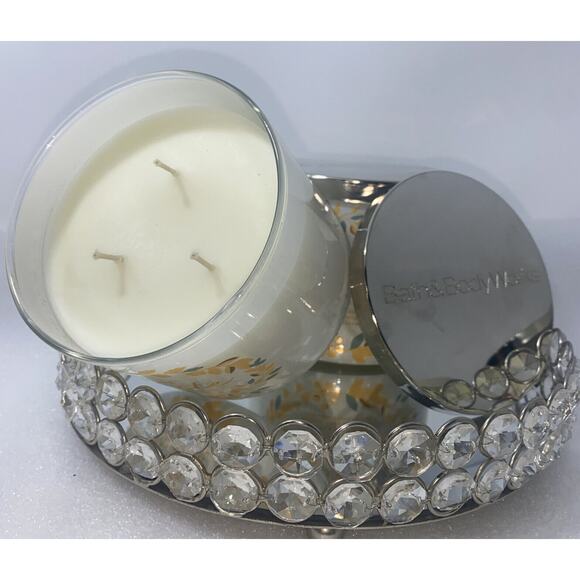 2 Bath & Body Works "You're My Favorite" White Tea & Sage 3 Wick Candles 14.5 oz - Picture 4 of 4